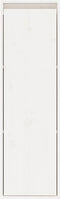 vidaXL - Wandkasten - 2 - st - 30x30x100 - cm - massief - grenenhout - wit