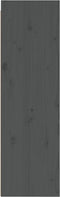 vidaXL - Wandkasten - 2 - st - 30x30x100 - cm - massief - grenenhout - grijs