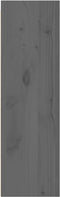 vidaXL - Wandkasten - 2 - st - 30x30x100 - cm - massief - grenenhout - grijs