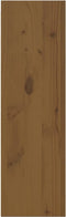 vidaXL - Wandkasten - 2 - st - 30x30x100 - cm - massief - grenenhout - honingbruin