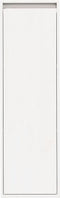 vidaXL - Wandkasten - 2 - st - 30x30x100 - cm - massief - grenenhout - wit