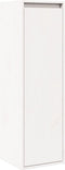 vidaXL - Wandkasten - 2 - st - 30x30x100 - cm - massief - grenenhout - wit