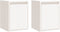 vidaXL - Wandkasten - 2 - st - 30x30x40 - cm - massief - grenenhout - wit