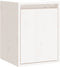 vidaXL - Wandkasten - 2 - st - 30x30x40 - cm - massief - grenenhout - wit