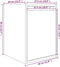 vidaXL - Wandkasten - 2 - st - 30x30x40 - cm - massief - grenenhout - honingbruin