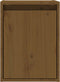 vidaXL - Wandkasten - 2 - st - 30x30x40 - cm - massief - grenenhout - honingbruin