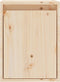 vidaXL - Wandkasten - 2 - st - 30x30x40 - cm - massief - grenenhout