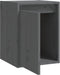 vidaXL - Wandkasten - 2 - st - 30x30x40 - cm - massief - grenenhout - grijs
