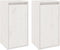 vidaXL - Wandkasten - 2 - st - 30x30x60 - cm - massief - grenenhout - wit
