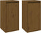 vidaXL - Wandkasten - 2 - st - 30x30x60 - cm - massief - grenenhout - honingbruin
