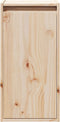 vidaXL - Wandkasten - 2 - st - 30x30x60 - cm - massief - grenenhout