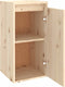 vidaXL - Wandkasten - 2 - st - 30x30x60 - cm - massief - grenenhout