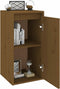 vidaXL - Wandkasten - 2 - st - 30x30x60 - cm - massief - grenenhout - honingbruin