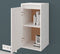 vidaXL - Wandkasten - 2 - st - 30x30x60 - cm - massief - grenenhout - wit