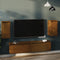 vidaXL - Wandkasten - 2 - st - 30x30x60 - cm - massief - grenenhout - honingbruin
