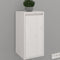 vidaXL - Wandkasten - 2 - st - 30x30x60 - cm - massief - grenenhout - wit