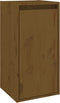 vidaXL - Wandkasten - 2 - st - 30x30x60 - cm - massief - grenenhout - honingbruin