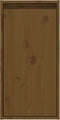vidaXL - Wandkasten - 2 - st - 30x30x60 - cm - massief - grenenhout - honingbruin