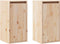 vidaXL - Wandkasten - 2 - st - 30x30x60 - cm - massief - grenenhout