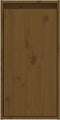 vidaXL - Wandkasten - 2 - st - 30x30x60 - cm - massief - grenenhout - honingbruin