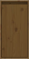 vidaXL - Wandkasten - 2 - st - 30x30x60 - cm - massief - grenenhout - honingbruin