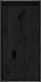 vidaXL - Wandkasten - 2 - st - 30x30x60 - cm - massief - grenenhout - zwart