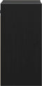 vidaXL - Wandkasten - 2 - st - 30x30x60 - cm - massief - grenenhout - zwart