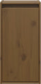 vidaXL - Wandkasten - 2 - st - 30x30x60 - cm - massief - grenenhout - honingbruin