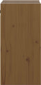 vidaXL - Wandkasten - 2 - st - 30x30x60 - cm - massief - grenenhout - honingbruin
