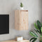 vidaXL - Wandkasten - 2 - st - 30x30x60 - cm - massief - grenenhout