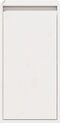 vidaXL - Wandkasten - 2 - st - 30x30x60 - cm - massief - grenenhout - wit