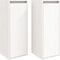 vidaXL - Wandkasten - 2 - st - 30x30x80 - cm - massief - grenenhout - wit
