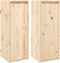 vidaXL - Wandkasten - 2 - st - 30x30x80 - cm - massief - grenenhout