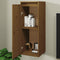 vidaXL - Wandkasten - 2 - st - 30x30x80 - cm - massief - grenenhout - honingbruin