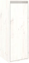vidaXL - Wandkasten - 2 - st - 30x30x80 - cm - massief - grenenhout - wit