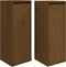 vidaXL - Wandkasten - 2 - st - 30x30x80 - cm - massief - grenenhout - honingbruin