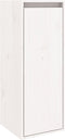 vidaXL - Wandkasten - 2 - st - 30x30x80 - cm - massief - grenenhout - wit
