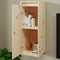 vidaXL - Wandkasten - 2 - st - 30x30x80 - cm - massief - grenenhout