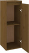 vidaXL - Wandkasten - 2 - st - 30x30x80 - cm - massief - grenenhout - honingbruin