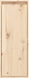vidaXL - Wandkasten - 2 - st - 30x30x80 - cm - massief - grenenhout
