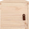 vidaXL - Wandkasten - 2 - st - 31,5x30x30 - cm - massief - grenenhout