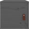 vidaXL - Wandkasten - 2 - st - 31,5x30x30 - cm - massief - grenenhout - grijs