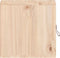 vidaXL - Wandkasten - 2 - st - 31,5x30x30 - cm - massief - grenenhout