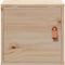 vidaXL - Wandkasten - 2 - st - 31,5x30x30 - cm - massief - grenenhout