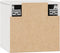 vidaXL - Wandkasten - 2 - st - 31,5x30x30 - cm - massief - grenenhout - wit