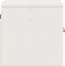 vidaXL - Wandkasten - 2 - st - 31,5x30x30 - cm - massief - grenenhout - wit
