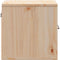 vidaXL - Wandkasten - 2 - st - 31,5x30x30 - cm - massief - grenenhout
