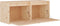 vidaXL - Wandkasten - 2 - st - 45x30x35 - cm - massief - grenenhout