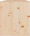 vidaXL - Wandkasten - 2 - st - 45x30x35 - cm - massief - grenenhout