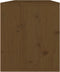 vidaXL - Wandkasten - 2 - st - 45x30x35 - cm - massief - grenenhout - honingbruin